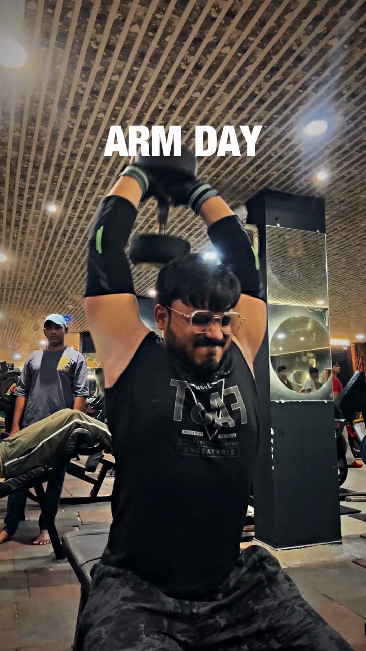 Arm Day reel template